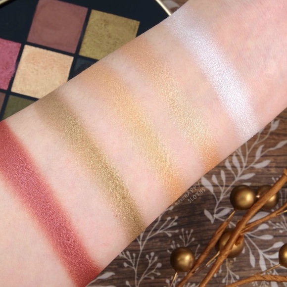 Guerlain Palette Goldenland Harmony of 10 Eyeshadows. Matte to Metallic Look - Picture 6 of 7